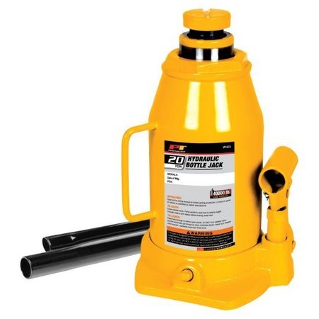 PERFORMANCE TOOL 20 Ton Hydraulic Bottle Jack Jack-Bottle, W1633 W1633